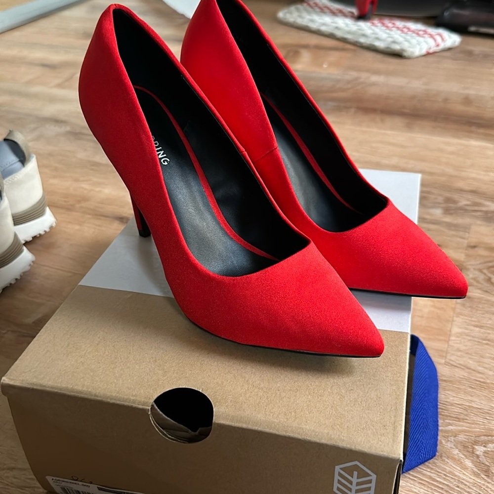 Call it Spring - Crimson Red Heels